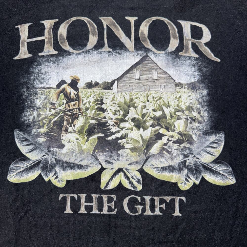 Honor The Gift Tobacco Field Tee Short Sleeve Shirt Men's Small.